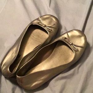 Silver dressy, stylish slips